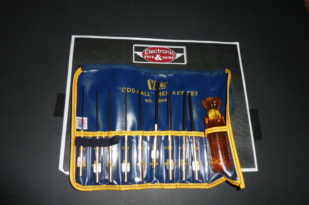 Klein Tools 90040 10 Piece Flute Bristol Screwdriver Set