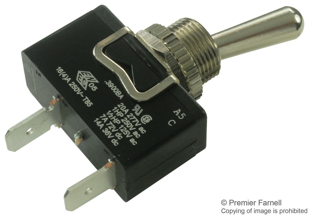 ARCOLECTRIC-C3900BAAAA-TOGGLE SWITCH£¬SPST£¬16A£¬250VAC