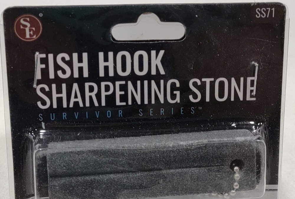 Knife Sharpening Stone Pocket Fish Hook Sharpening Stone Keychain SS71