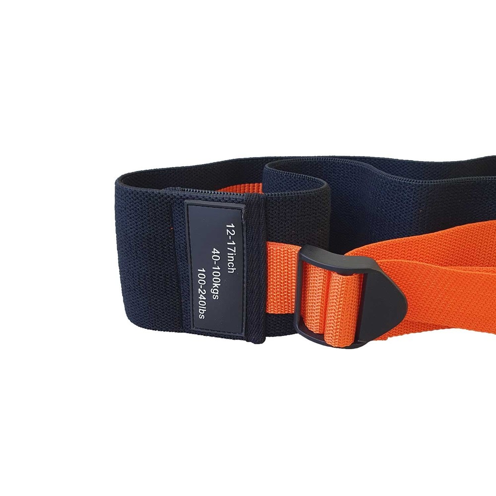 Adjustable Loop Band Black & Orange Limited Edition Exercise Bands