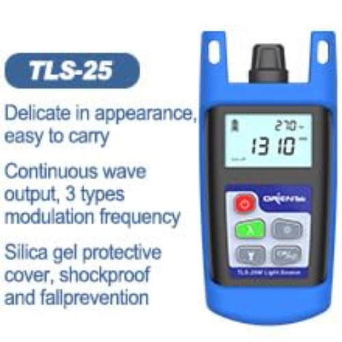 Versatile TLT-12E Fiber Optic Power Meter Kit - Essential Tool for Professionals