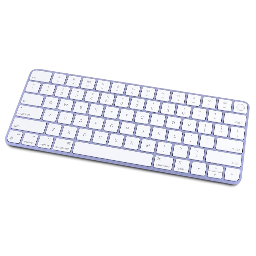 New Apple Magic Keyboard with Touch ID for Apple Silicon Macs (Purple) - Bulk