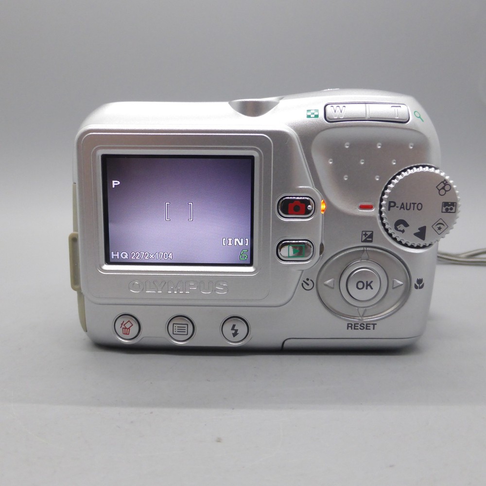 Olympus X-710 5.0MP Compact Digital Camera Silver Tested