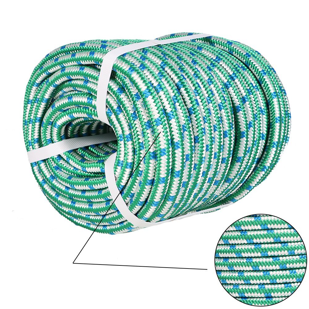 1/2" x 150' FT Double Braid Arborist Tree Climbing Rope Nylon Polyester