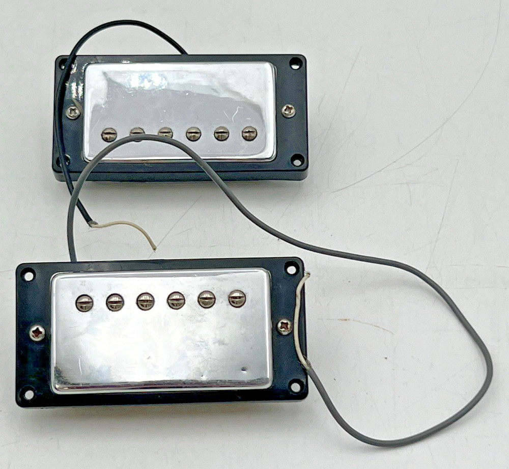 (2) BRIDGE HUMBUCKER GUITAR PICKUPS UNDRANDED UNTESTED