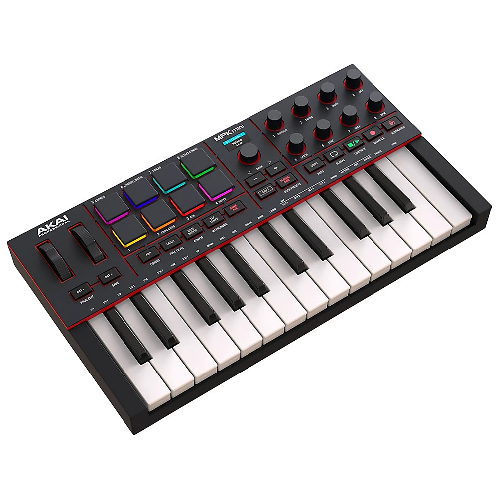 Akai Professional MPK Mini MK4 25-key MIDI Keyboard Controller Black