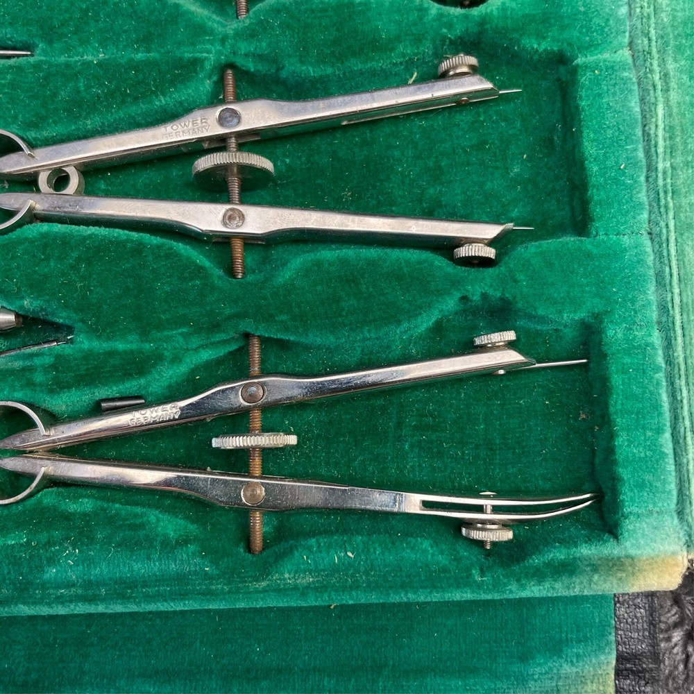 Vintage Tower Drafting Set Germany