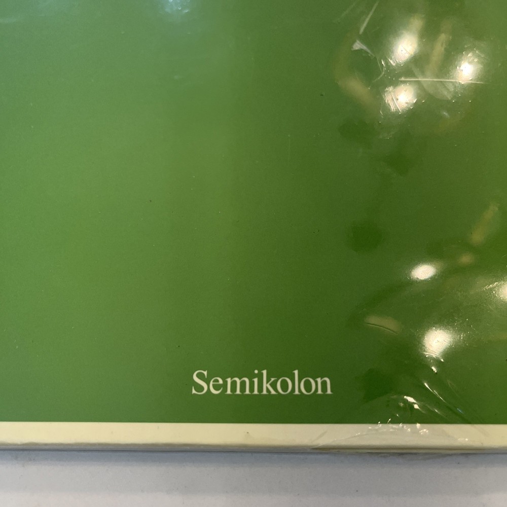 Semikolon Exercise Book A4 48 Sheets Lined And 2 Pockets Lime Green