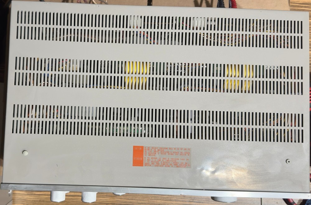 Sony TA-636 Integrated Stereo Amplifier – Serviced – Working – Read Description-