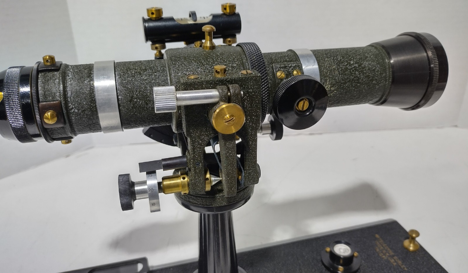 Teledyne Gurley 582 Standard Plane-Table Alidade w/Case Vintage post-1968 TN1071