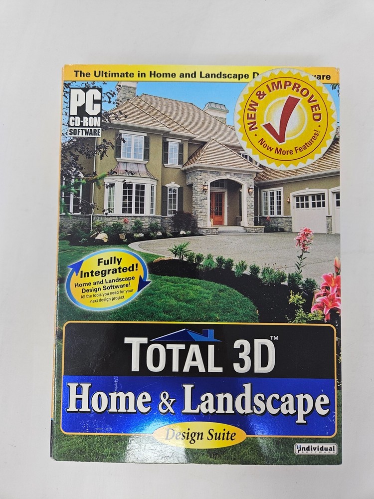 Total 3D Home &Landscape PC CD-ROM 2004