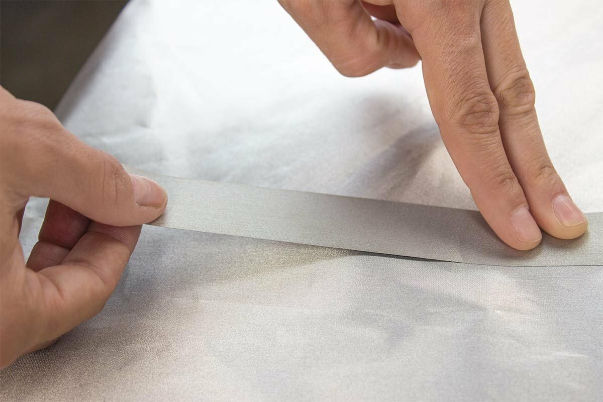 Faraday Copper Tape Magnetic Conductive Electrode Tape Fabric, RF/EMI/EMF Shield