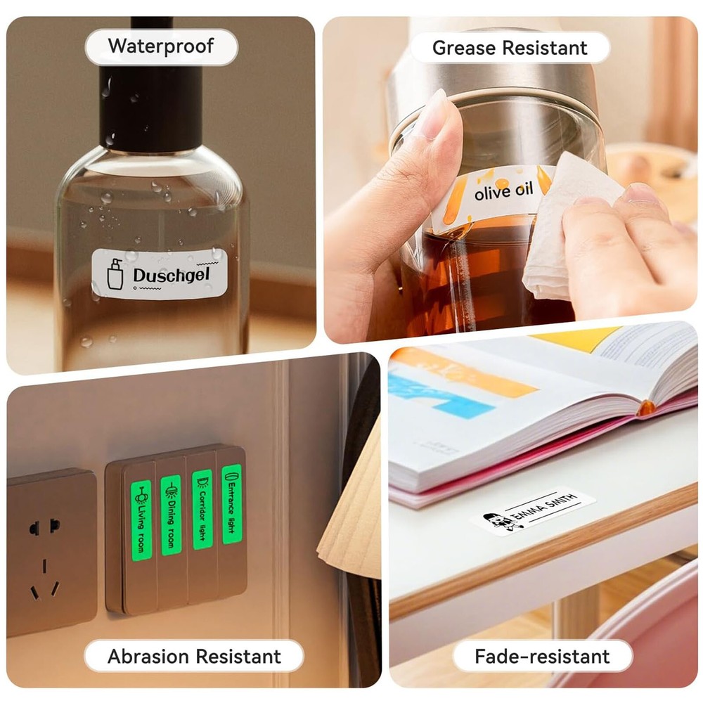 Label Maker Machine with Tape NIIMBOT Label Maker D11-H Portable Bluetooth