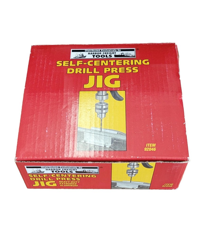 Self-Centering Drill Press Jig