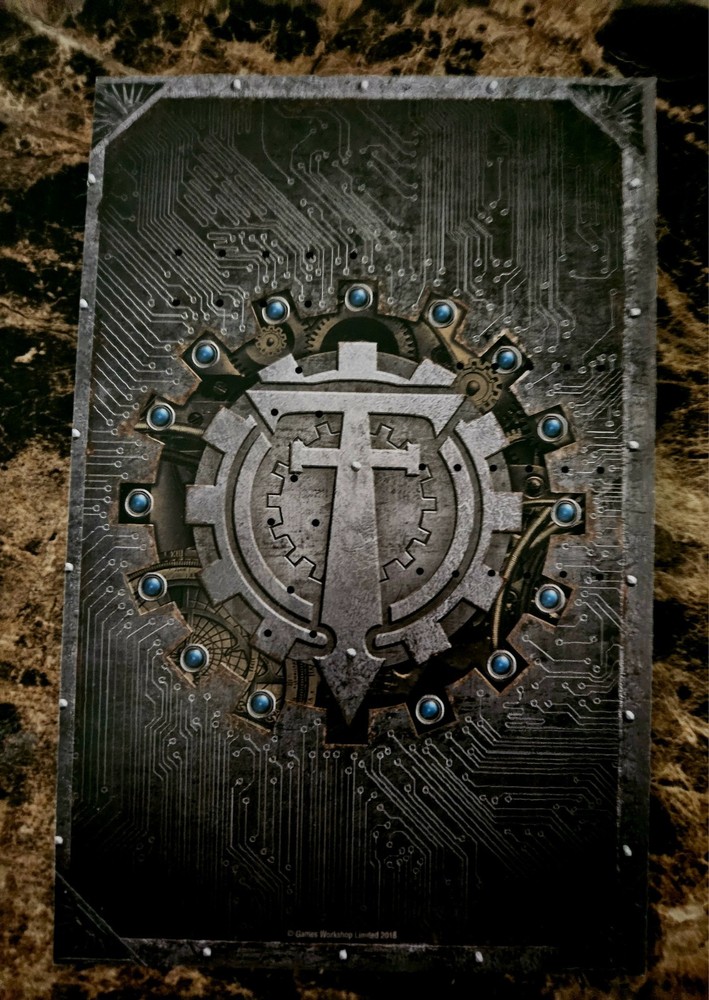 Games Workshop Warhound Titan Command Terminal Card Adeptus Titanicus