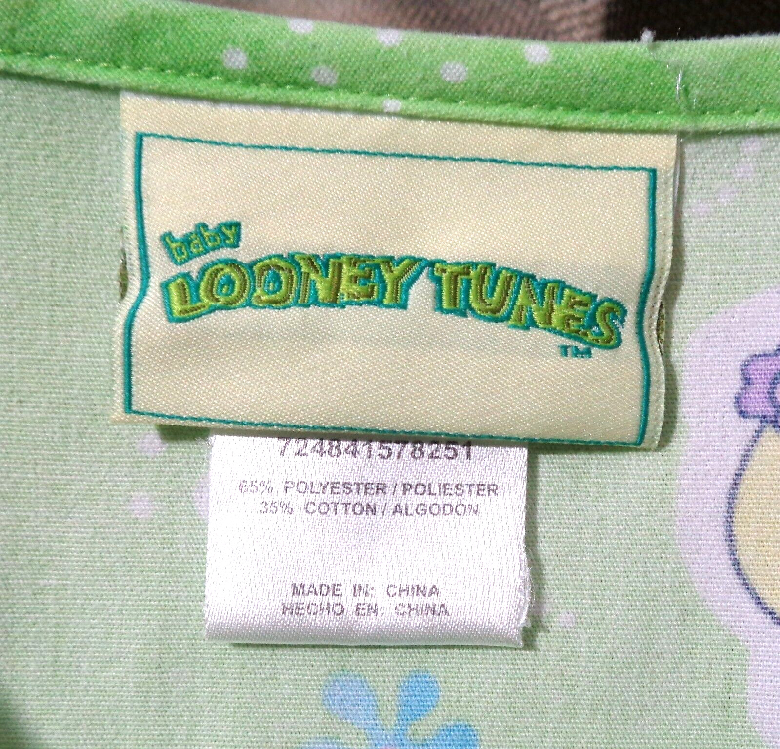 Looney Tunes/Tweety Bird Lab Coat, Snap Closure, Poly/Cotton, Women's Small