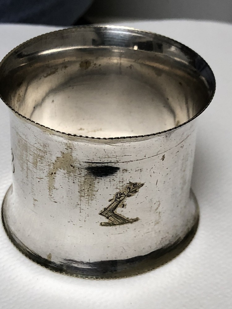 Sterling Silver Napkin Ring Hallmarked 23.7gr