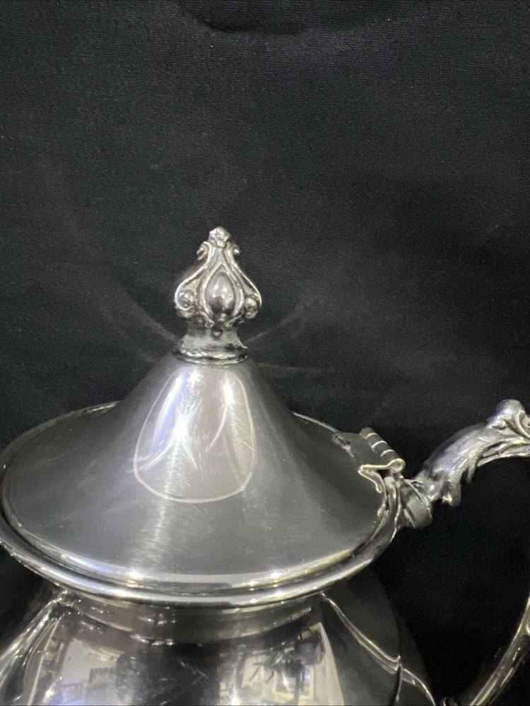 Vintage Silver Plate Tea Set Coffee Service 4 Piece