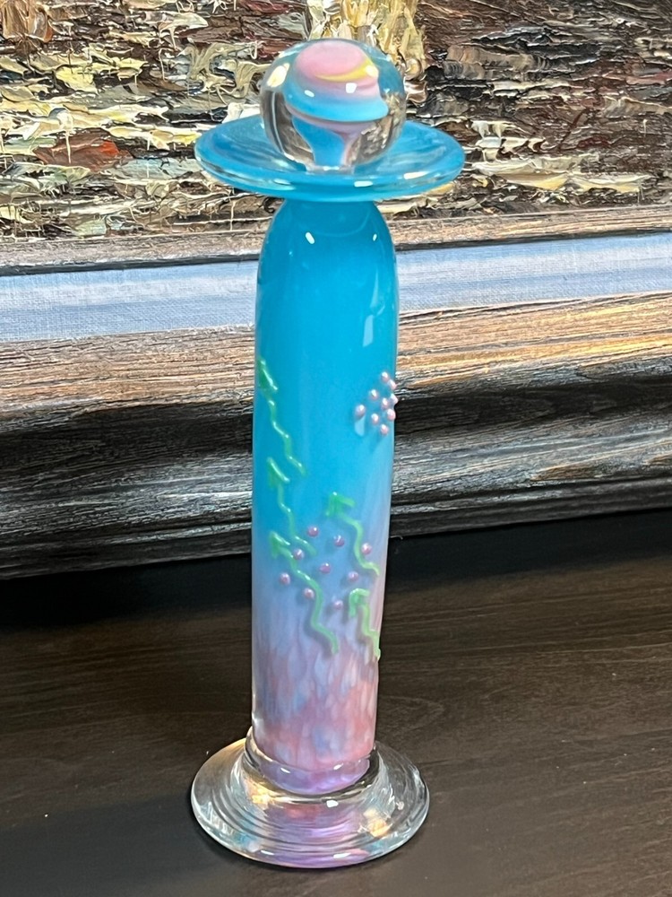 CONTEMPORARY Art Glass Perfume BOTTLE