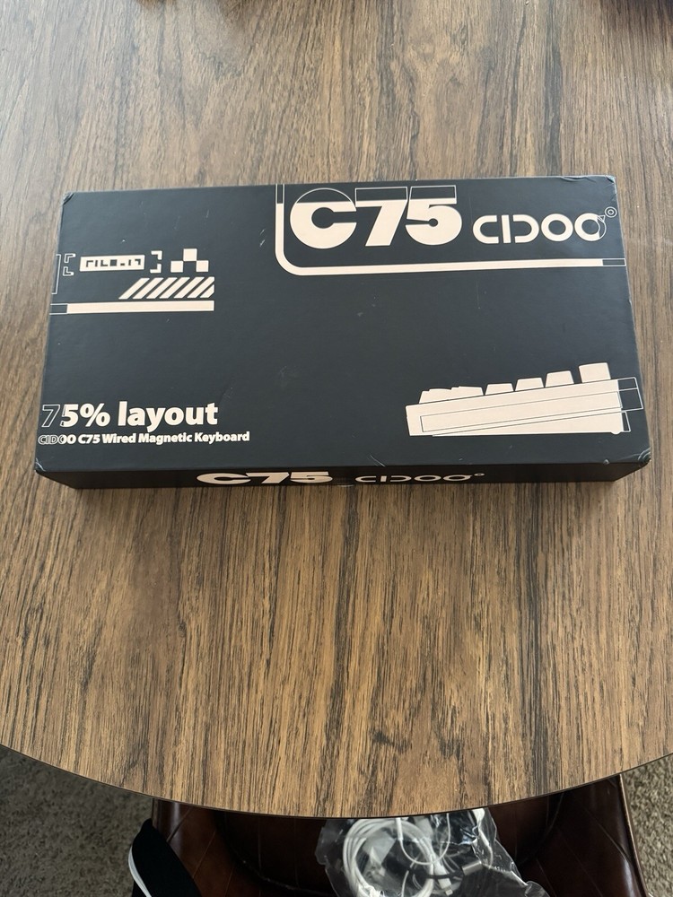 CIDOO C75 75% Layout Rapid Trigger Mechanical Keyboard Wired Magnetic