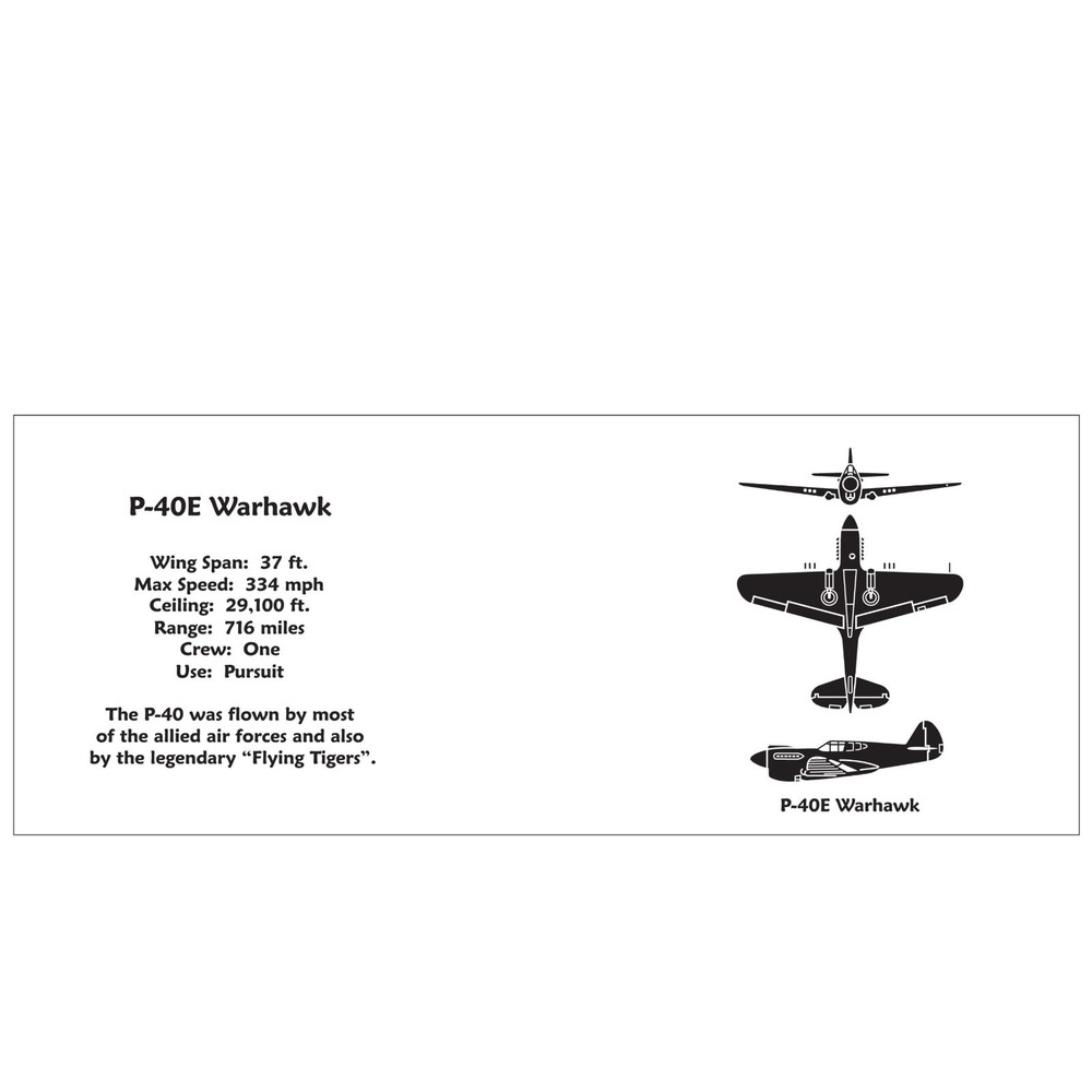 P-40E Warhawk Spotter Coffee Mug