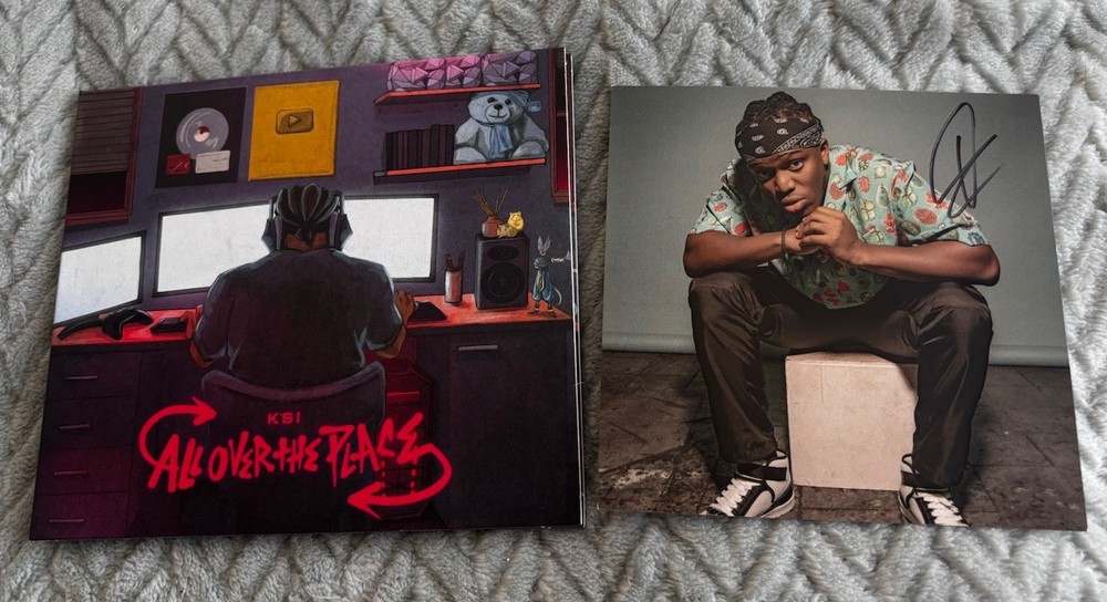 KSI Signed Cd All Over The Place