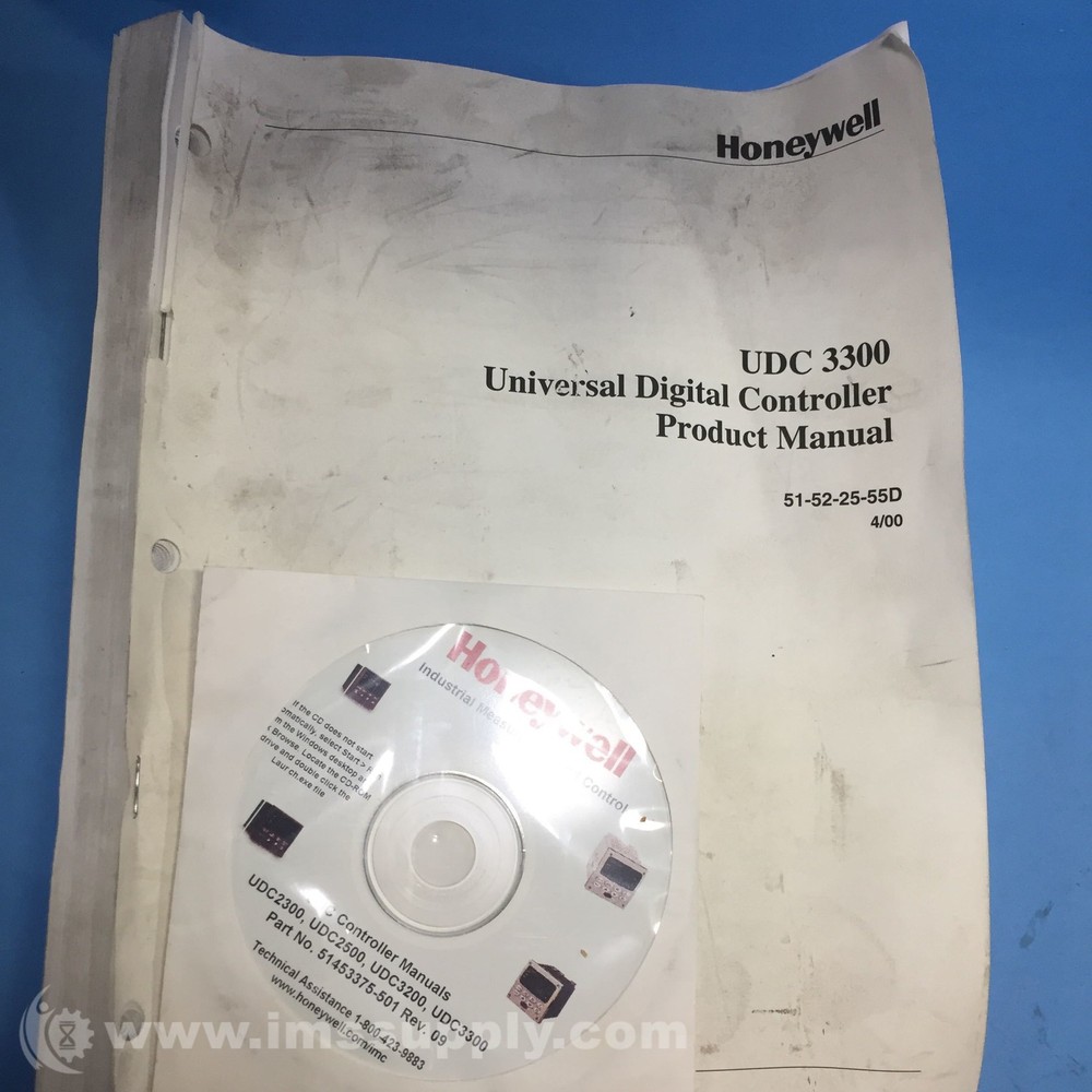 Honeywell 51453375-501 Controller Manual CD 2804