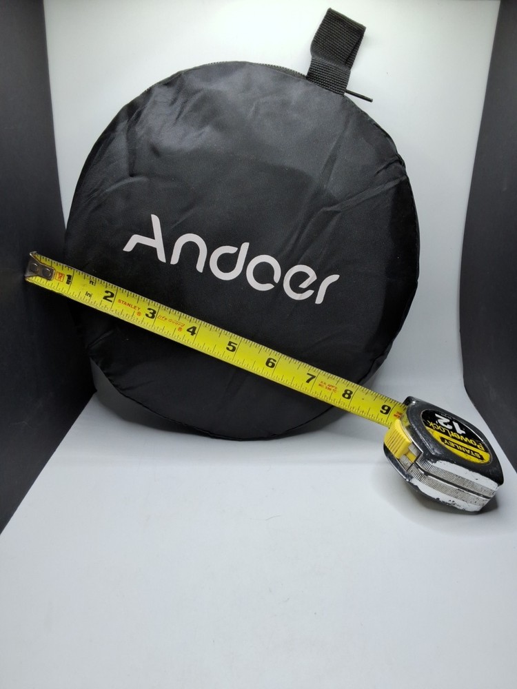 Andoer Light Reflector Collapsible 23" Reflector With Bag Professional Lighting