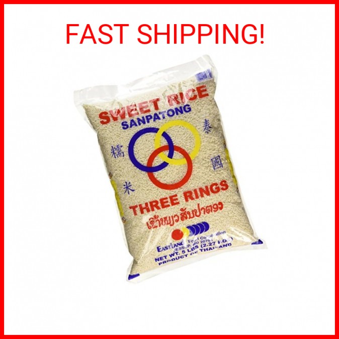 Thai Sticky Rice (Sweet Rice) 5 Lbs