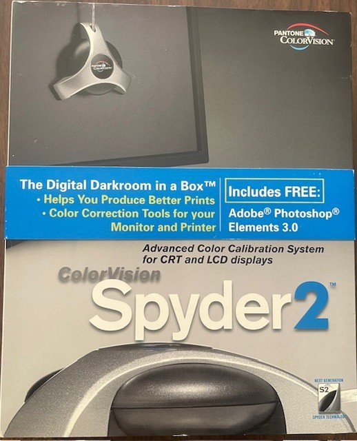 Pantone Colorvision Spyder 2 CRT/ LCD Display Calibration Unit & Software