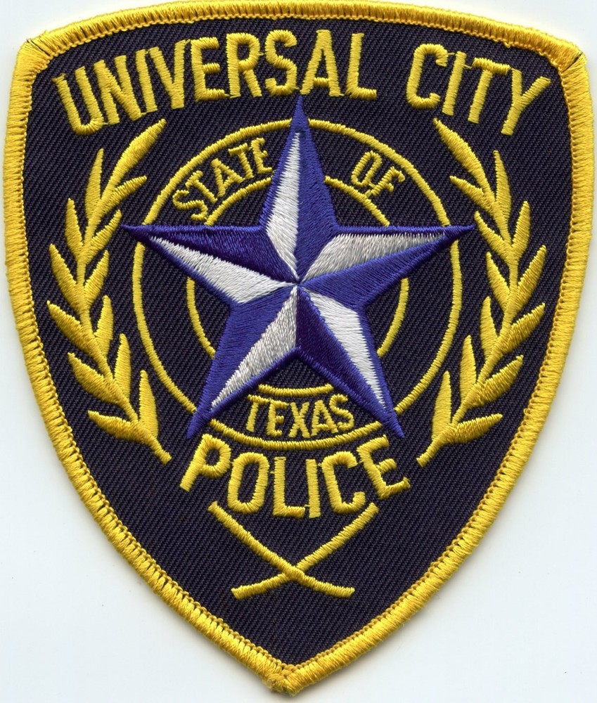 UNIVERSAL CITY TEXAS TX POLICE PATCH