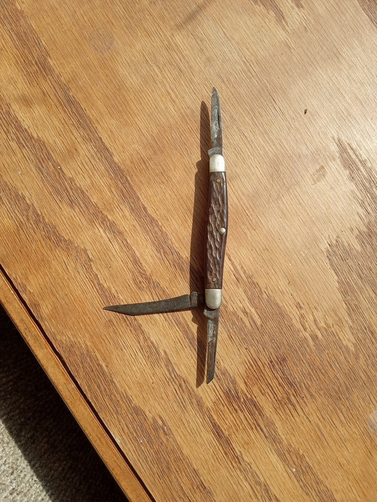 vintage 3 blade pocket knife