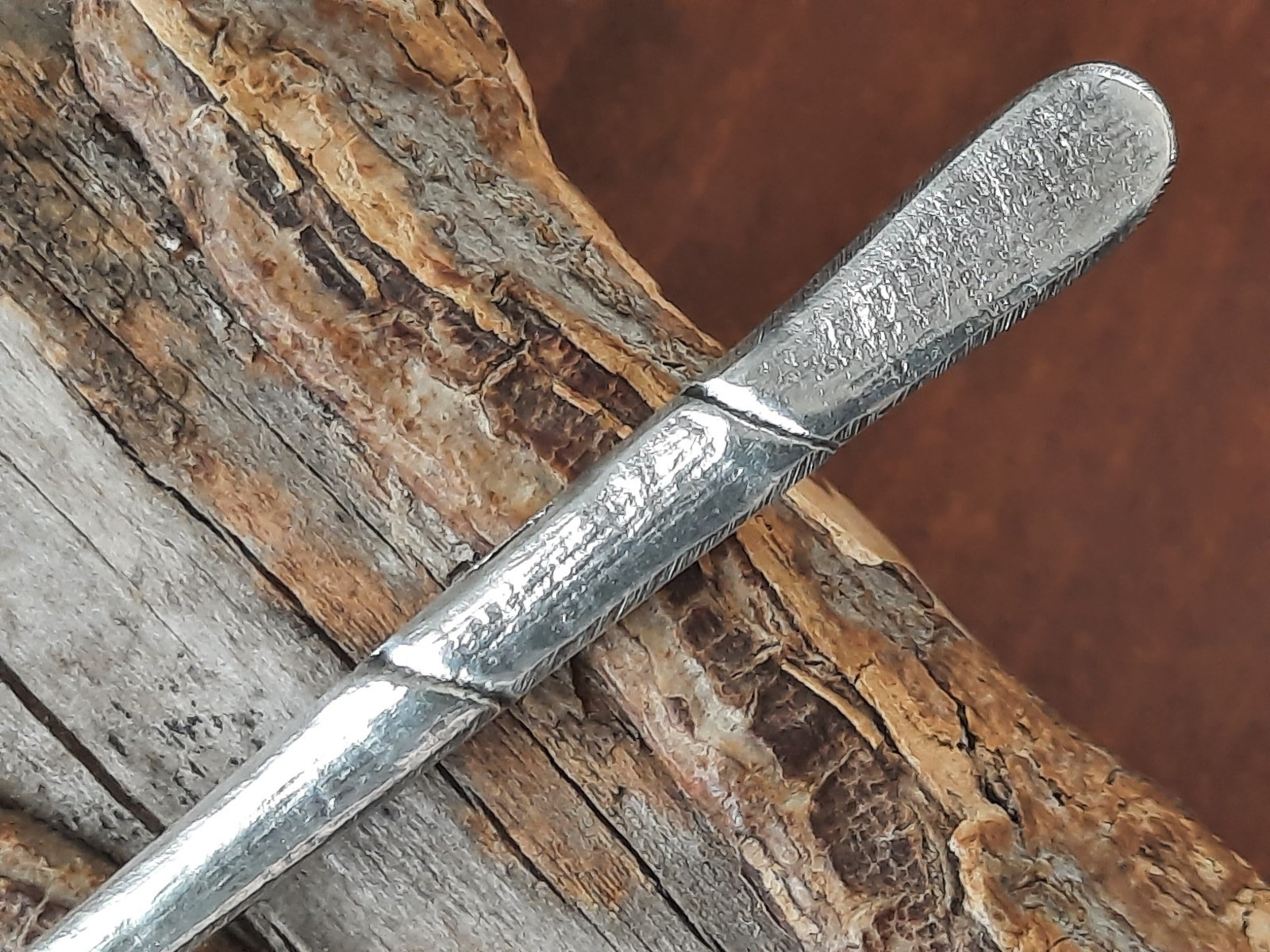 Sterling Silver Gorham Bamboo Demitasse Spoon 1885 Boars Head Date Code