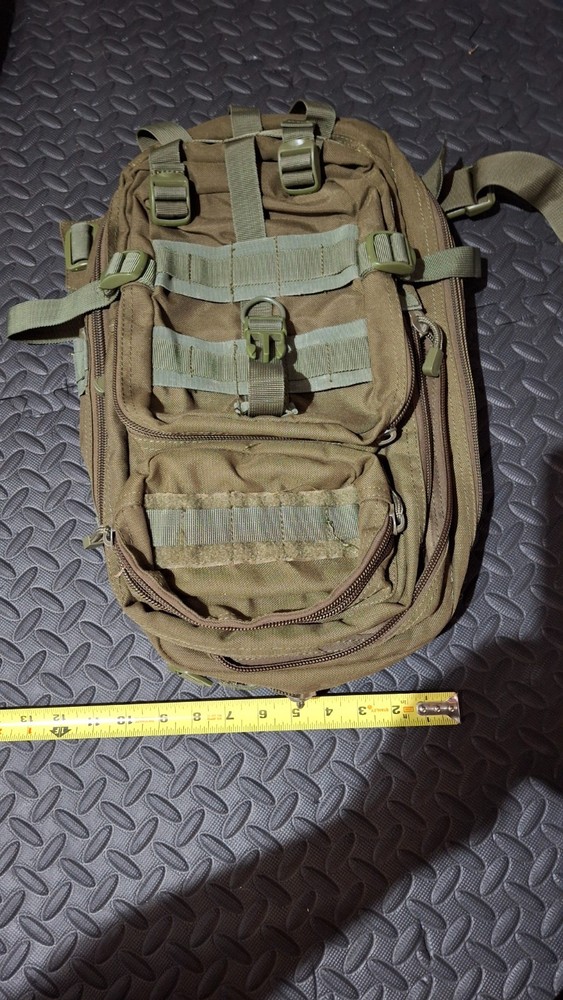 OD Green tactical medic backpack, used, great condition, 1 strap needs replacing