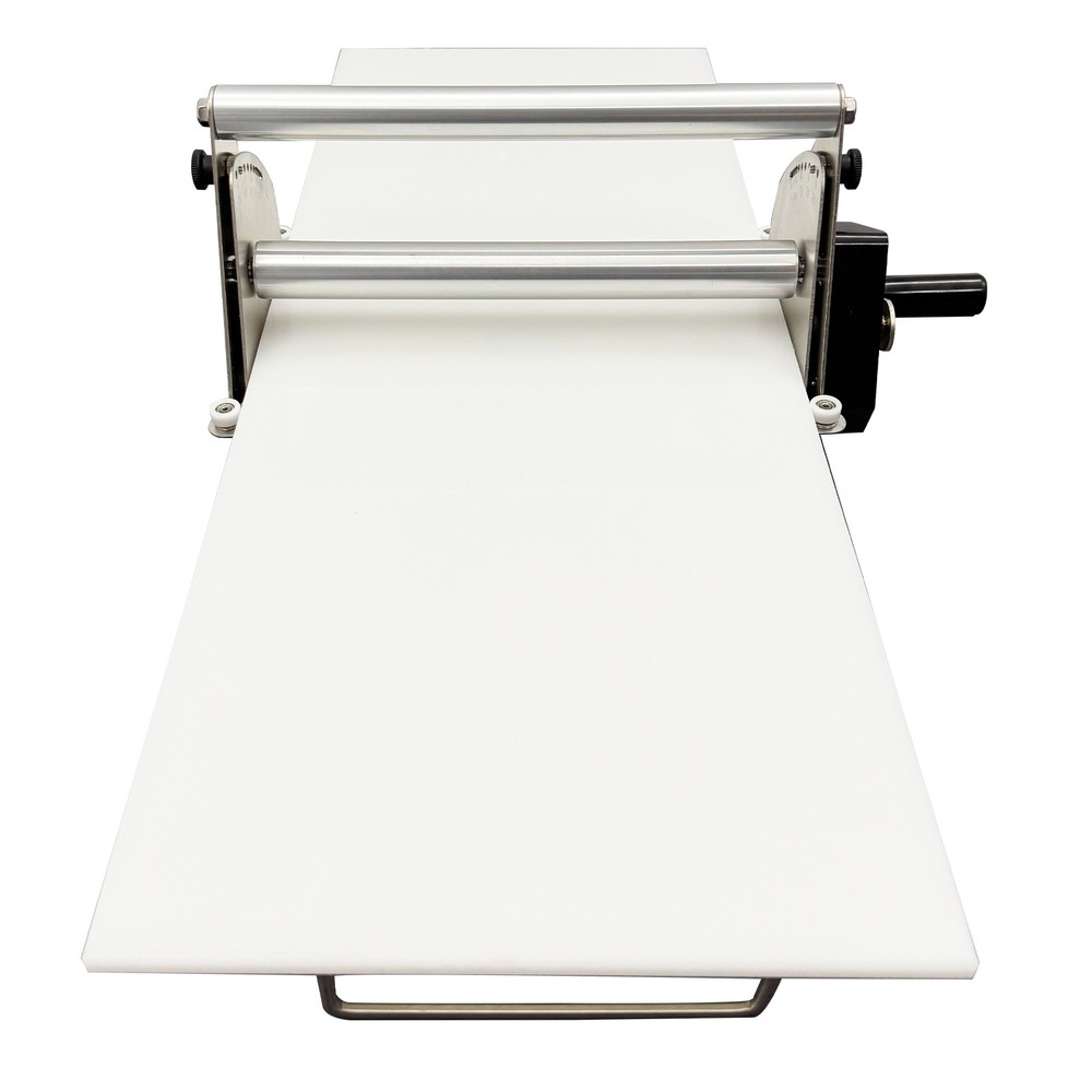 Hand-Crank Dough Roller Puff Pastry Maker 12" PP Material Kitchen Bakery Tool