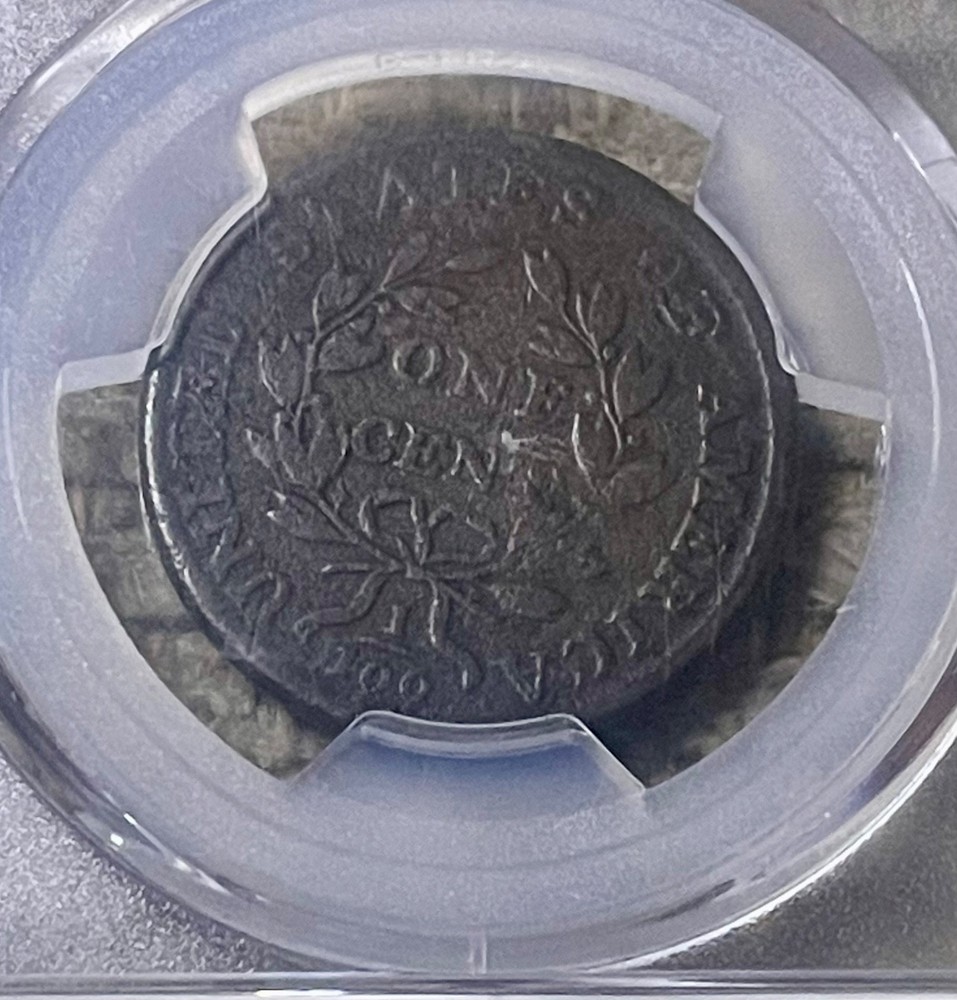 1800 Draped Bust Large Cent (PCGS VG Details)