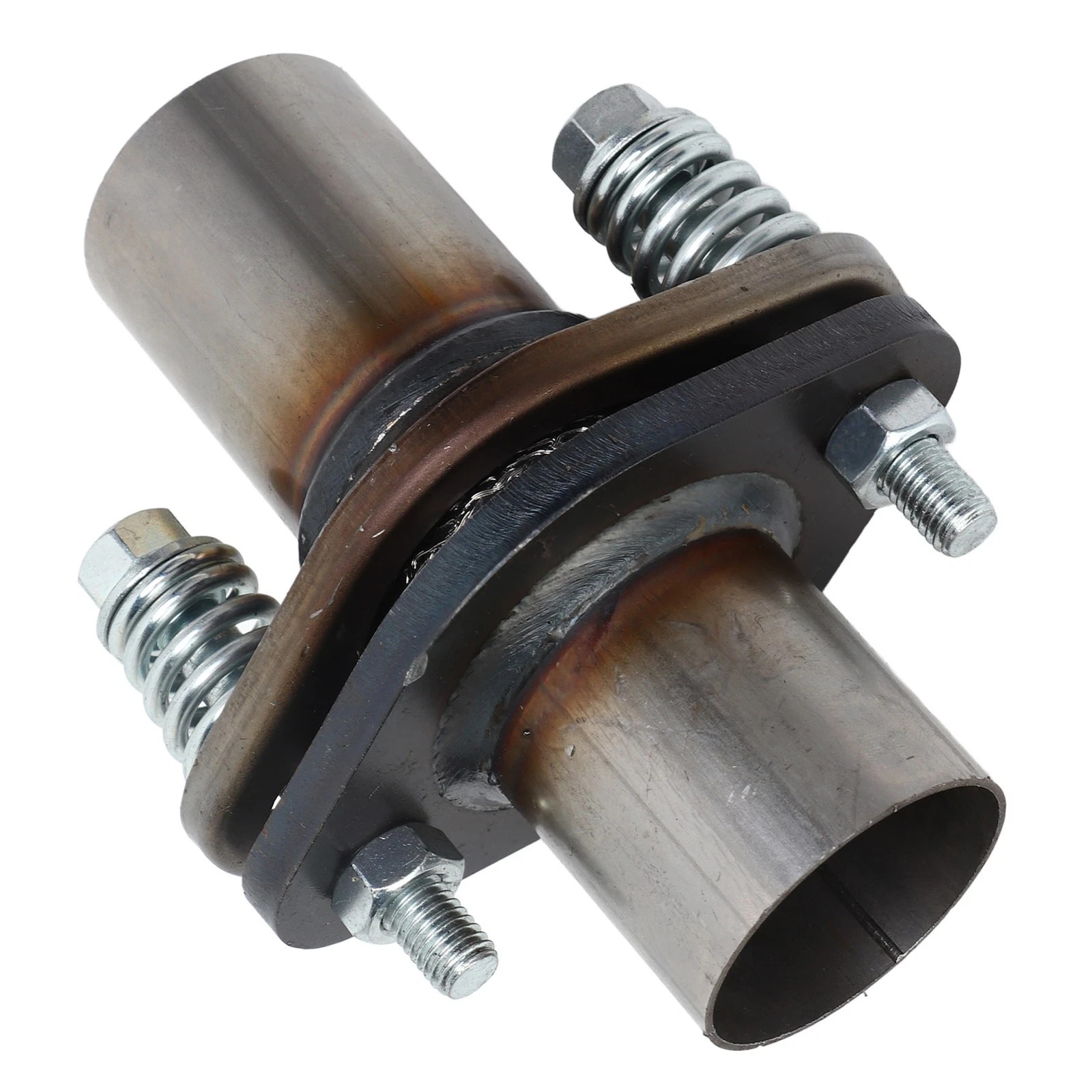 2 1/8" 2.1" Exhaust Muffler Flange Pipe Repair Spherical Joint Semi Direct kit