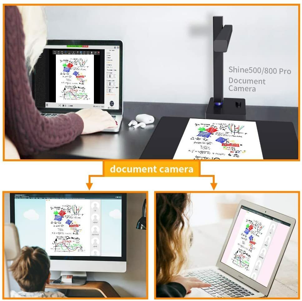 CZUR Shine 800 Pro High-Speed Document Camera Smart Scanner OCR MacOS Windows