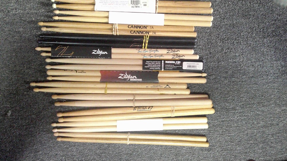 Drum Sticks In A Bundle
