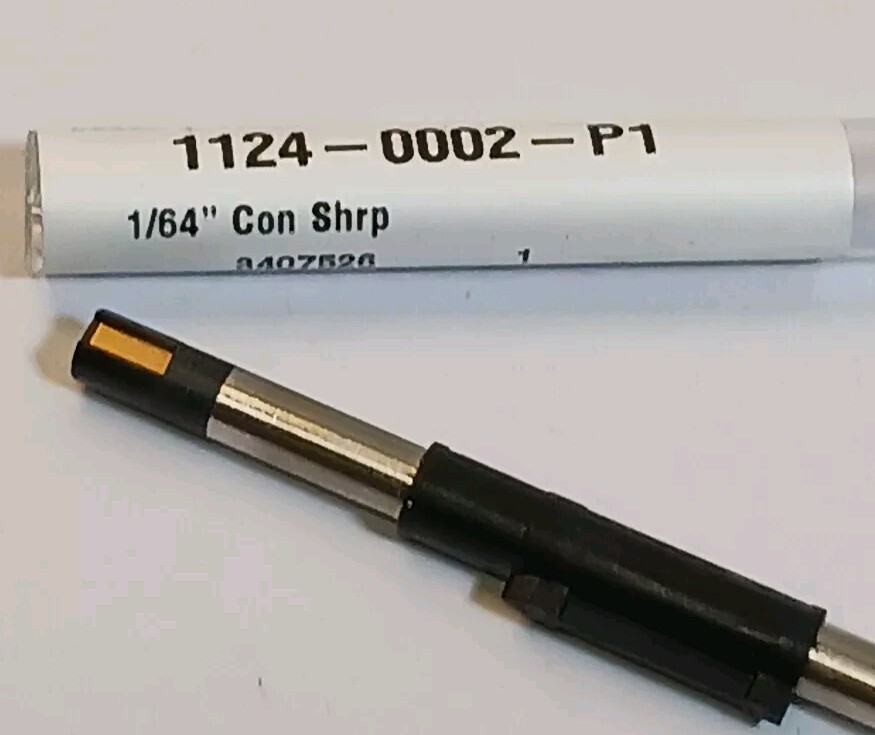 PACE 1124-0002-P1 Conical Sharp Solder Tip 1/64" 2 PACK! Microwave