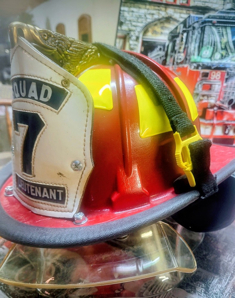 Carnes Model 880 Red Fire Helmet