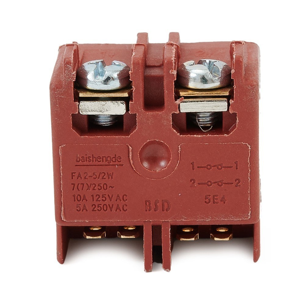 125V 12A Angle Grinder Switch Button Switch Angle Grinder NO Push Useful