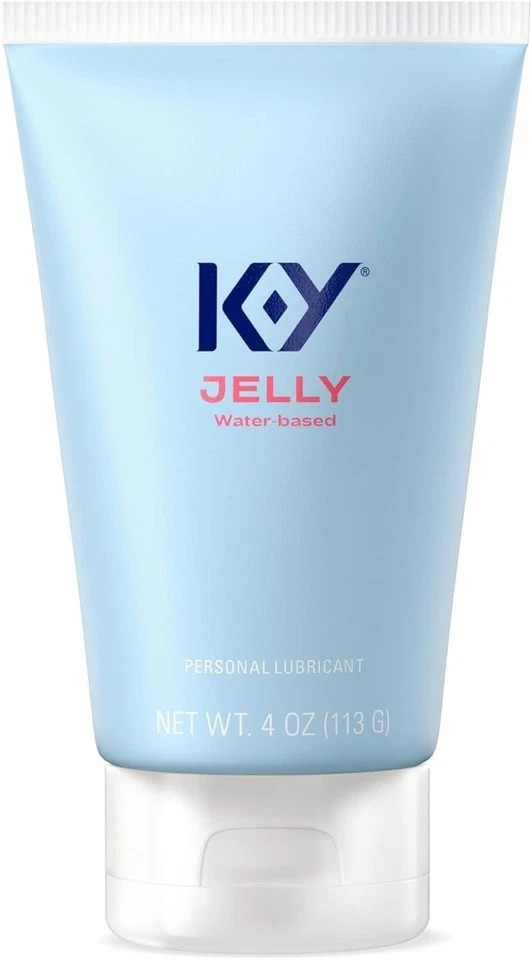 K-Y Jelly Personal Lubricant Water Based Formula Lube for Wetter Sex 4 oz *NEW*