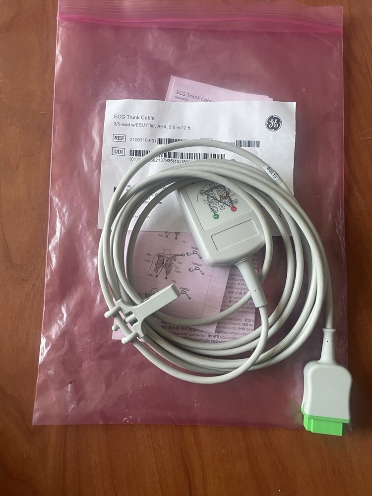GE (ref.2106310-001) ECG Trunk Cable
