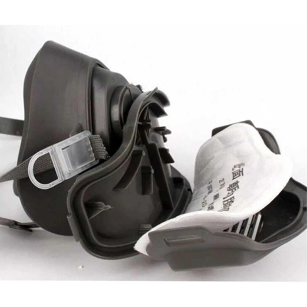 Premium Dust Respirator Mask with 10 Replaceable Filters for Industrial Protect