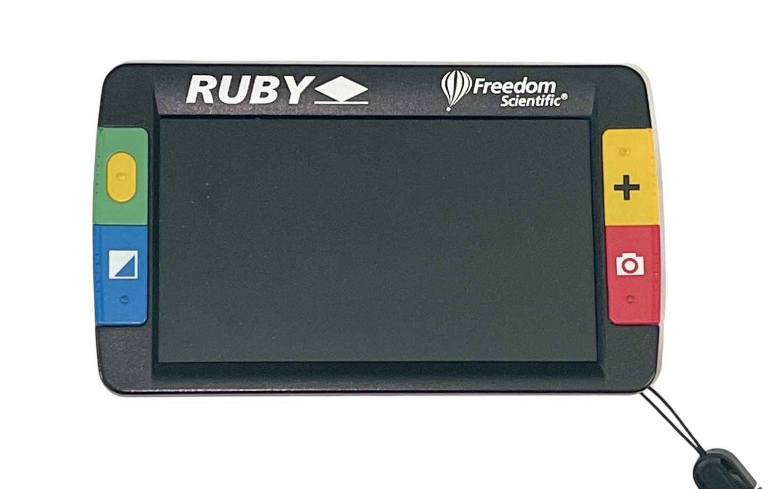 Freedom Scientific RUBY Handheld Video Magnifier Low Vision Aid Case Box READ