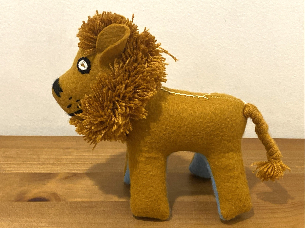 Lion Plush Toy 8" Long