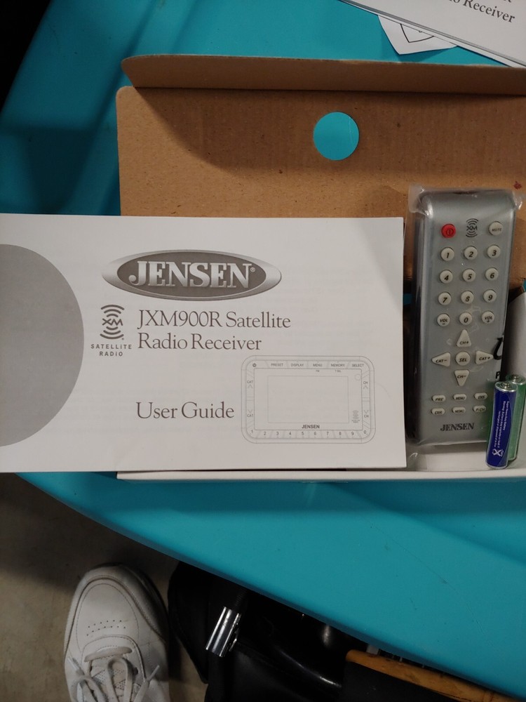 jensen jxm900r Remote Control and Inst. Manual