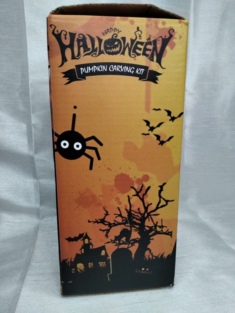 Happy Halloween 🎃 Carving Kit " Opened Box"