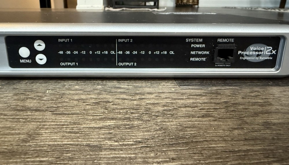 Airtools Symetrix 2X Mic Processor Dual Digital Voice Amplifier